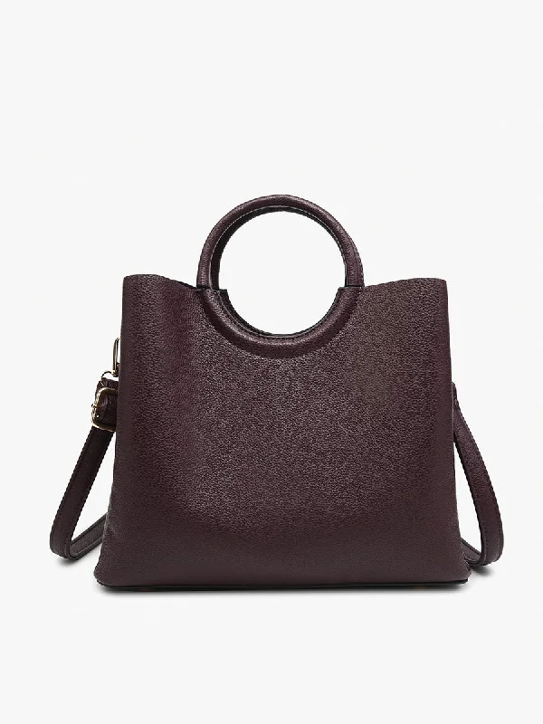Bags For Playful And Chic Styles Helen Vegan 3-Compartment Satchel
