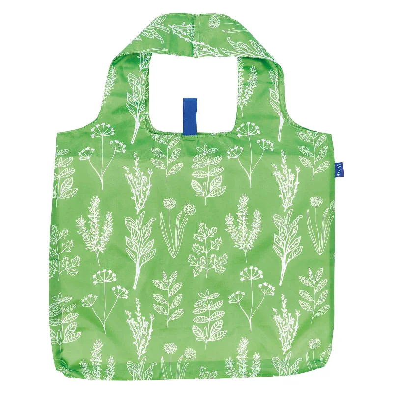 Tote Bag For Everyday Use Herbs Green Blu Bag Reusable Shopping Bag - Machine Washable