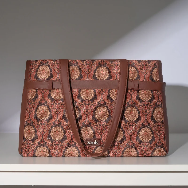 Genuine Bags On Clearance Sale Jodhpur Damask Statement Office Bag