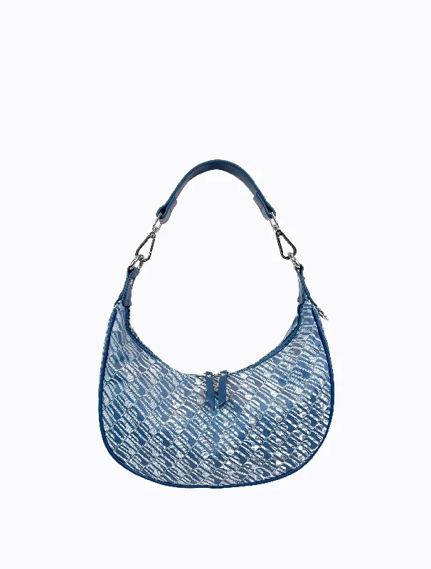 Limited-Time Offer On Trendy Bags Krawsant Satchel - Blue Jacquard