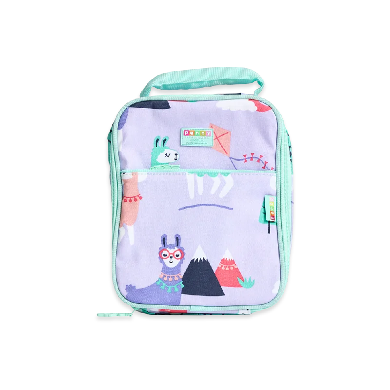 Bags With Tsa-Approved Features Large Insulated Lunch Bag - Loopy Llama