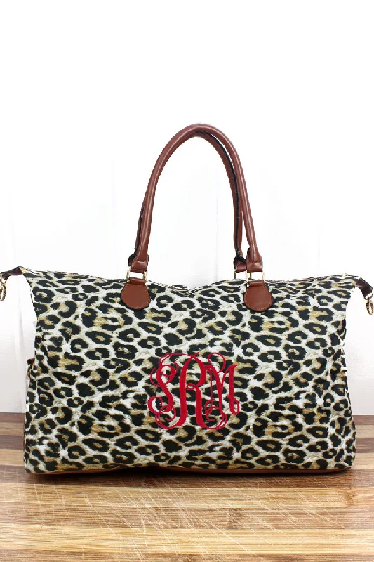 Bags For Free-Spirited And Artistic Styles Leopard Weekender