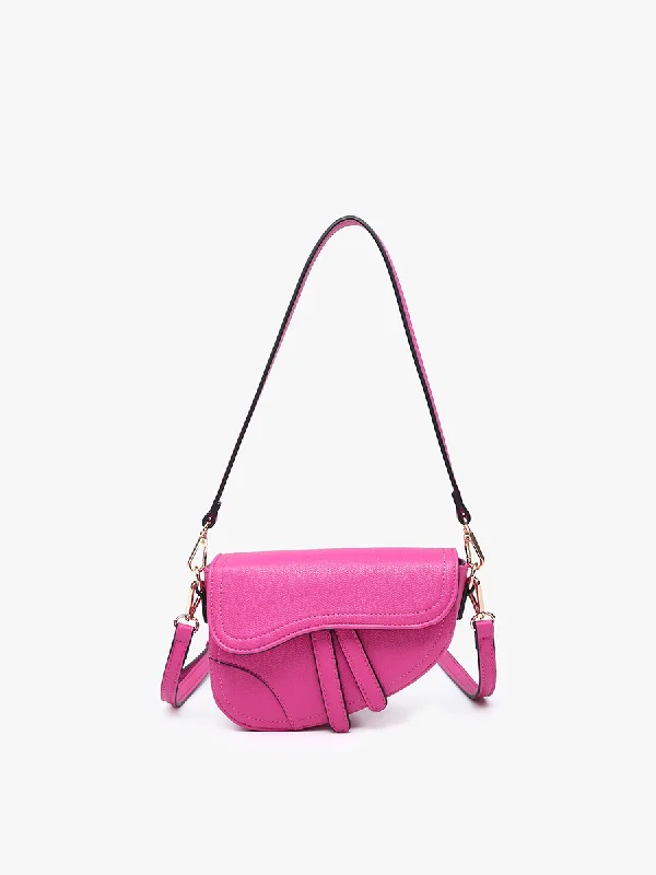 Versatile Bags That Suit Any Outfit Or Event Marisol Vegan Asymmetrical Saddle Bag