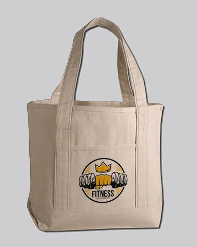 Versatile Bags That Suit Any Outfit Or Event Medium Size Heavy Canvas Deluxe Tote Bags Customized - Personalized Tote Bags With Your Logo - TG258 Versatile Bags That Suit Any Outfit Or Event Medium Size Heavy Canvas Deluxe Tote Bags Customized - Personalized Tote Bags With Your Logo - TG258