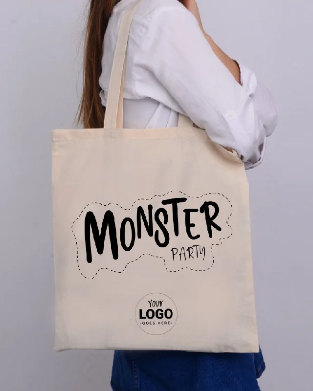 Eco-Friendly Bags With Promotions Monster Party - Halloween Tote Bags