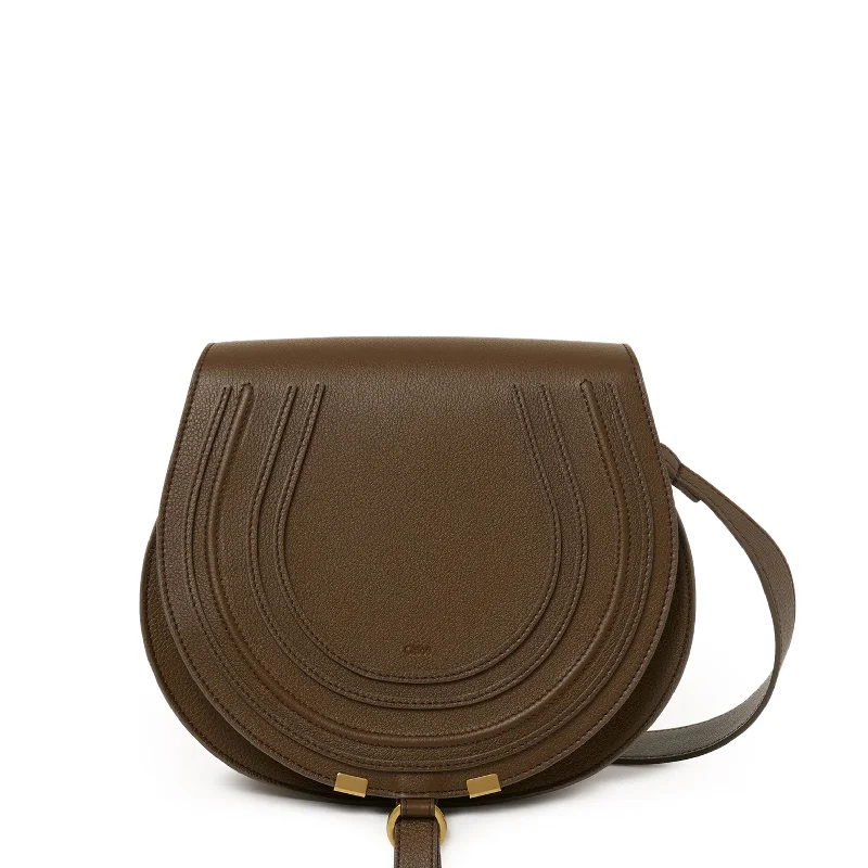 New Year Party Bag For Celebrations New Marcie Small Satchel, Dark Khaki