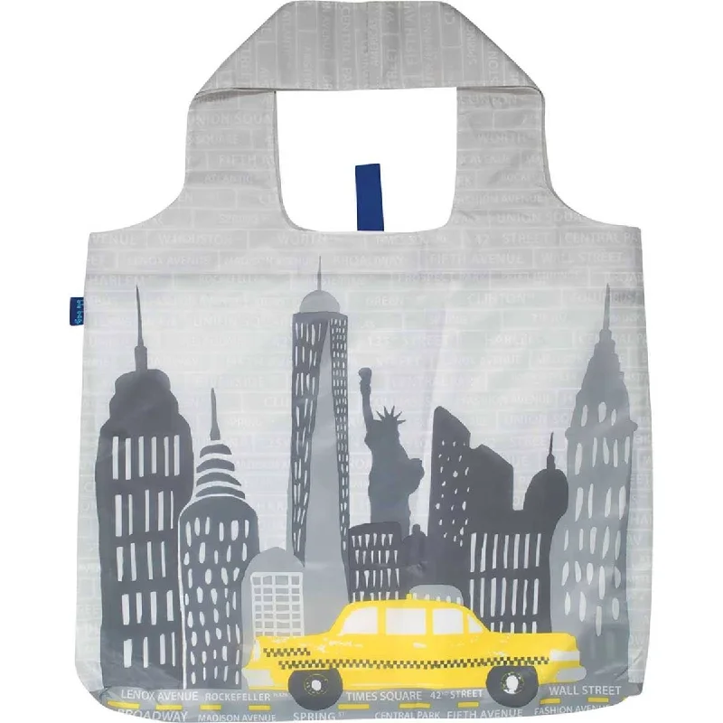 Eco-Friendly And Discounted Bags NYC Blu Reusable Shopping Bag - Machine Washable