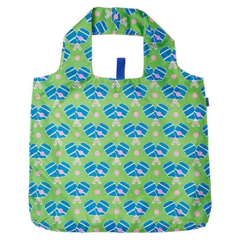Wholesale Bags For Resellers Pickleball Fun blu Bag Reusable Shopping Bag-Machine washable