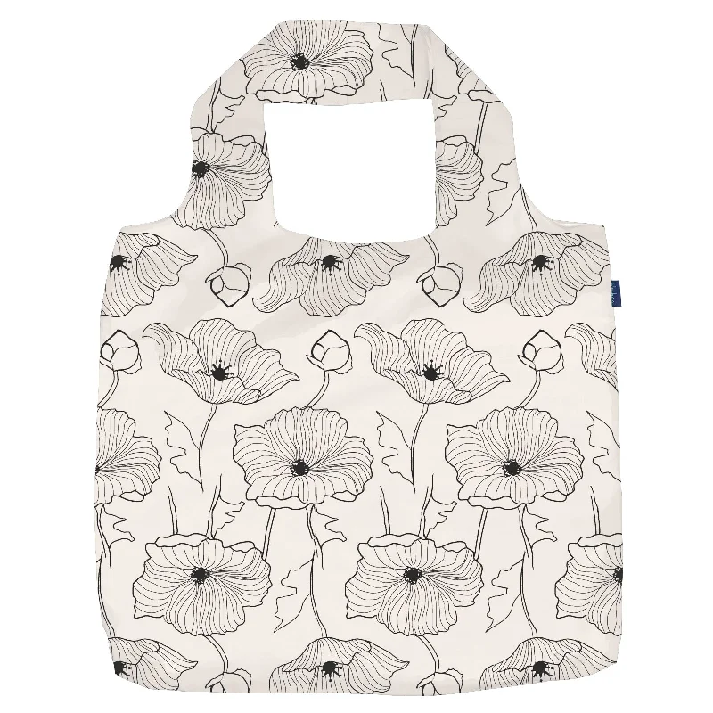Bold And Flash-Sale Bags Poppy Blu Bag Reusable Shopping Bag - Machine Washable