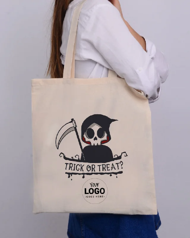 Wholesale Bags For Resellers Reaper Trick or Treat? - Halloween Tote Bags