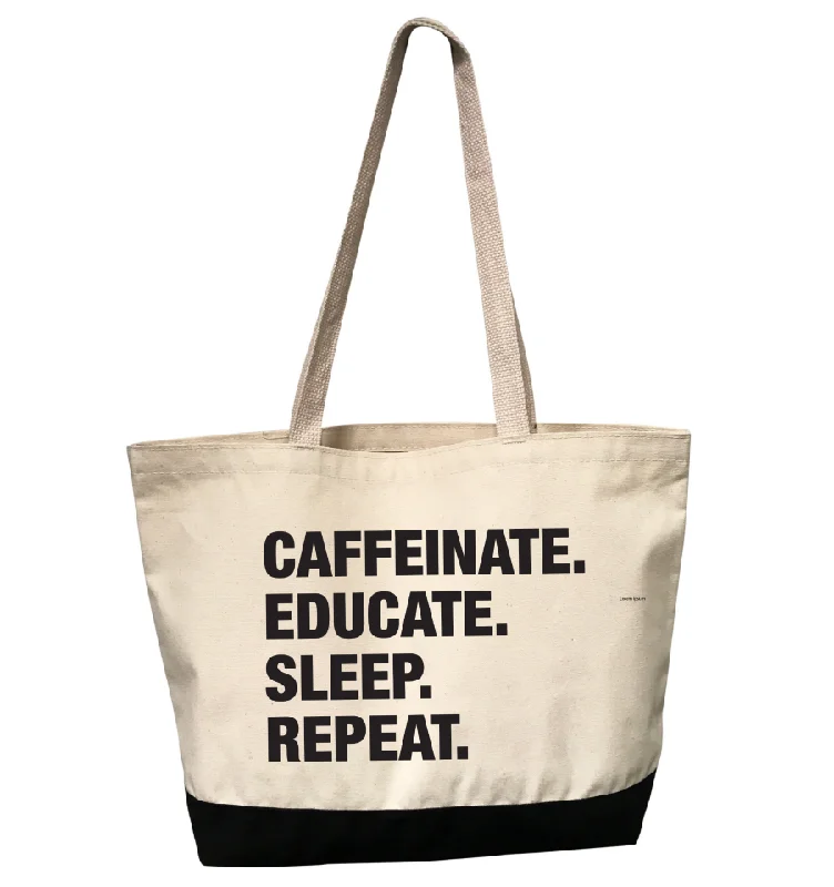 Vintage-Inspired Teacher 4 THINGS® Tote Bag