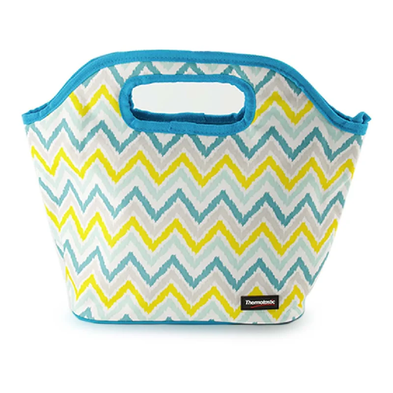 Festive Holiday Gift Bags Thermotastic - Herringbone Pattern Insulated Lunch Bag (2351 9503)