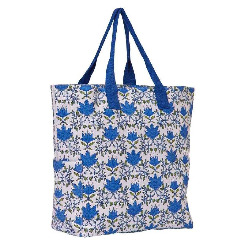 Senior Travelers Tilly Blue Green Carryall