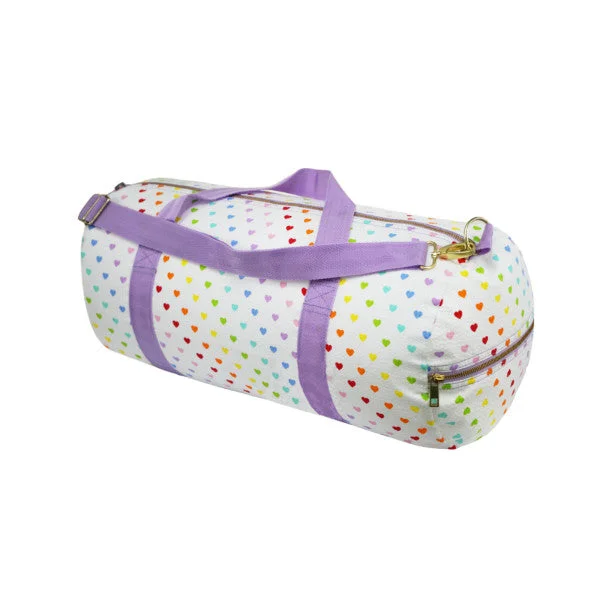 Trendy Bags For Teenage Girls Tiny Hearts Weekender Duffle