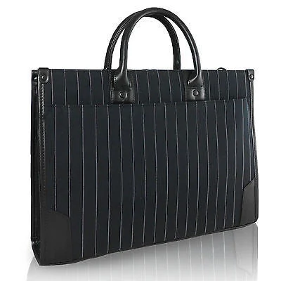 Durable And Fashionable Bags For Daily Use Stripes Business Case Briefcase