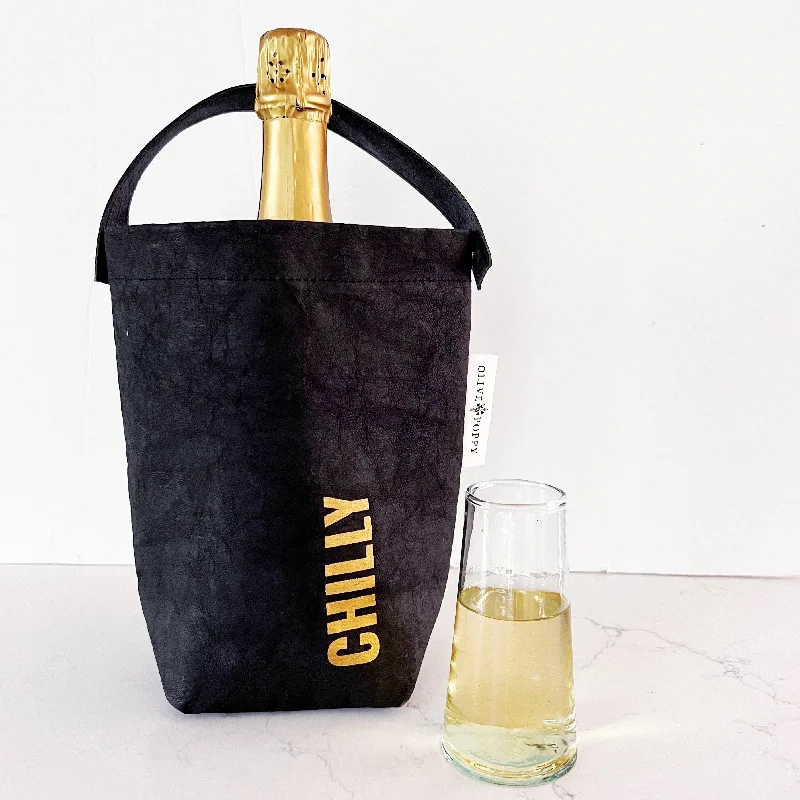 Bags For Personalized Gifts Washable Paper Wine Chiller