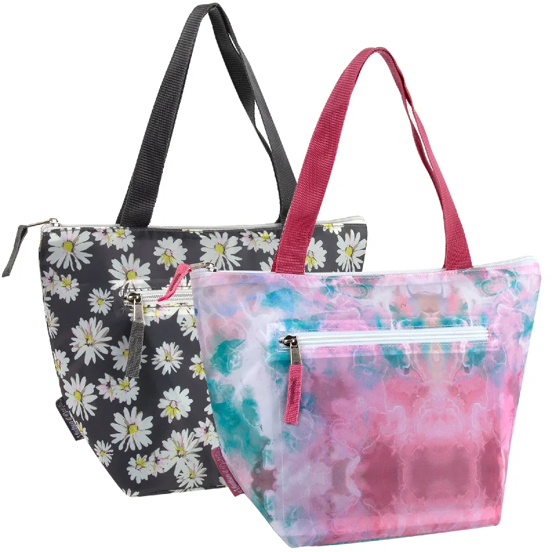 Affordable Bags For College Students On Sale Fridge Pak Floral/Tie Dye Lunch Tote