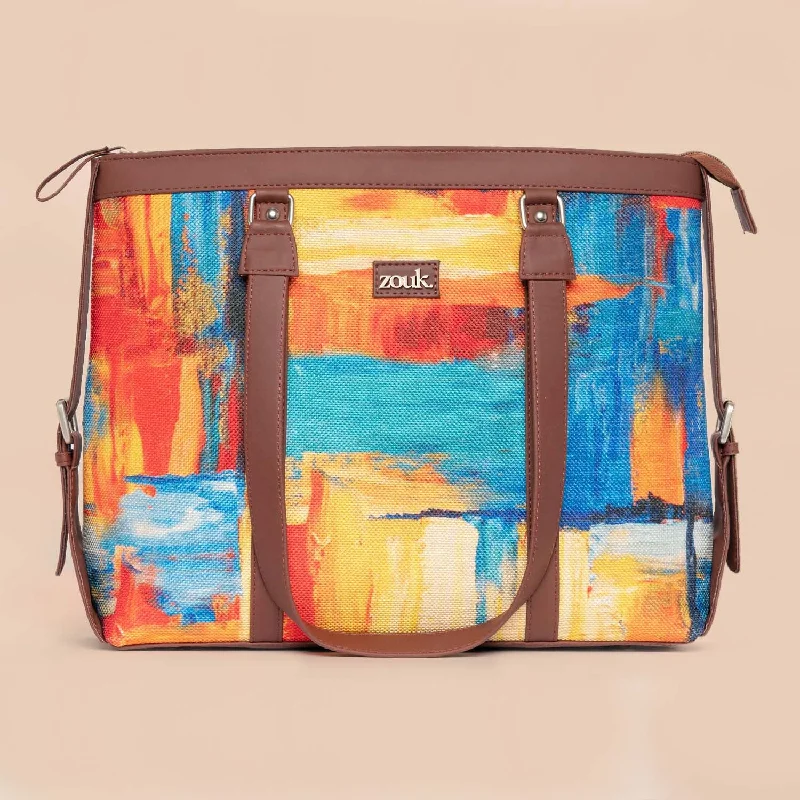 Flash Sale On Premium Bags Abstract Amaze Women's Office Bag