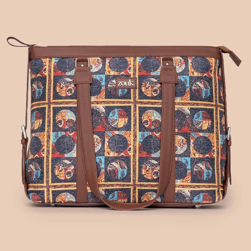 Lightweight And Affordable Bags African Art Women's Office Bag