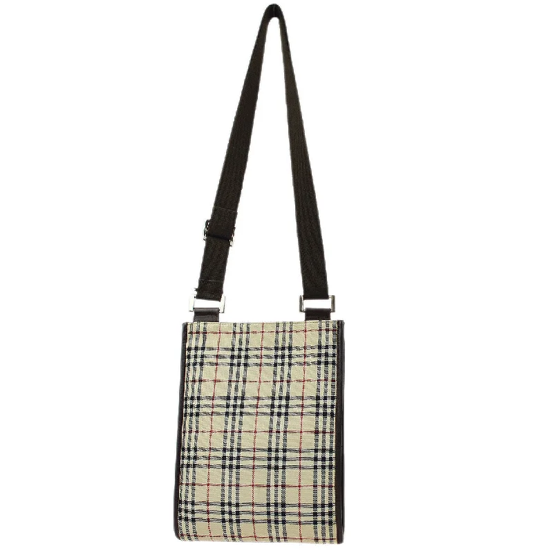 Odor-Resistant And Budget Bags Burberry Check Shoulder Bag