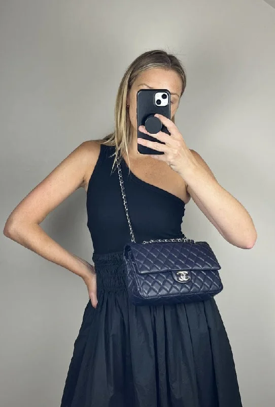 Lightweight And Affordable Bags Blue Chanel Classic Double Flap Bag