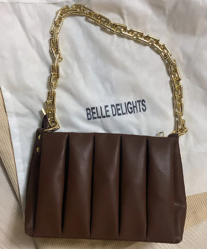 Luxury Seekers Brown Blaire Shoulder Bag