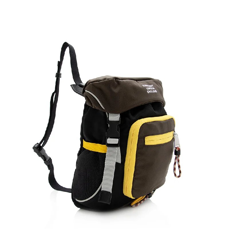 Sporty Bags For Active And Athletic Lifestyles Burberry Nylon Leo Medium Sling Bag (SHF-21598)