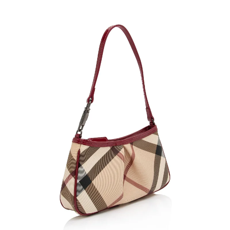 Compact Bags For Minimalist Travelers Burberry Super Nova Check Aston Small Shoulder Bag (SHF-23106)