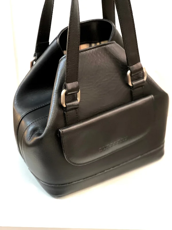 Bags For Personalized Gifts BURBERRY VINTAGE LEATHER SHOULDER BAG