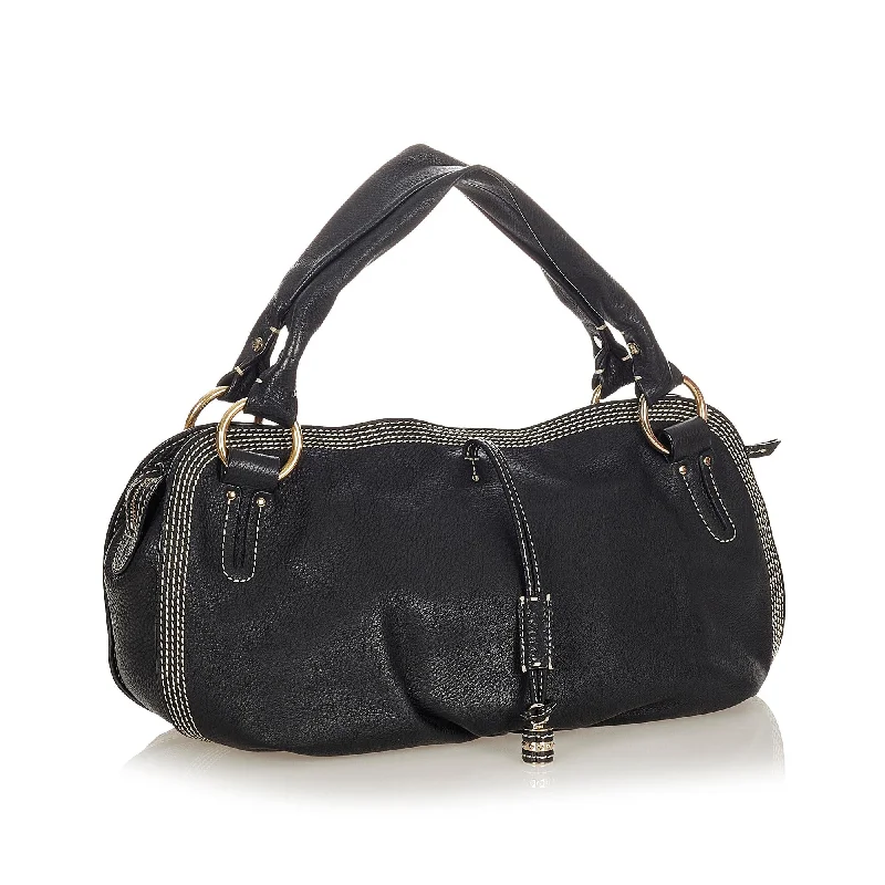 Seasonal Clearance Bags For Summer, Winter, Etc. Celine Bittersweet Leather Shoulder Bag (SHG-23503)