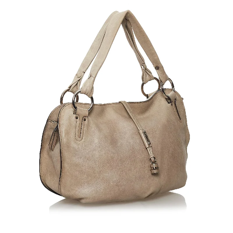 Bags For Sporty And Athletic Styles Celine Bittersweet Leather Shoulder Bag (SHG-32870)
