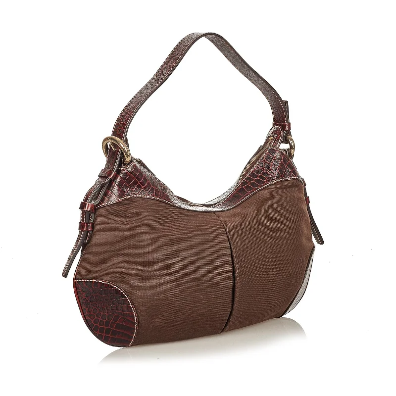 Seasonal Sale Bags Celine Canvas Hobo Bag (SHG-25263)