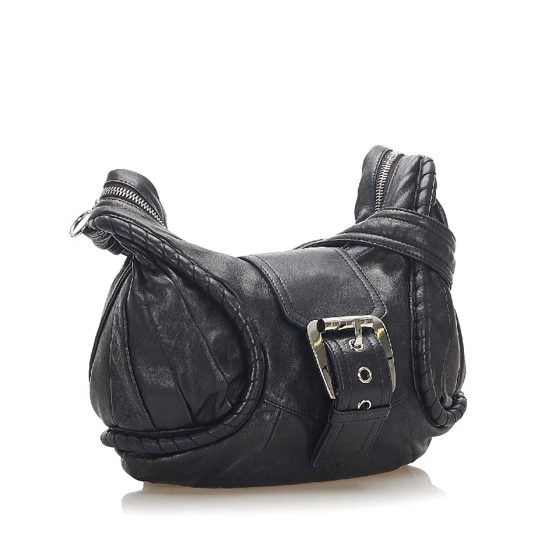 Genuine Bags On Clearance Sale Celine Leather Hobo Bag (SHG-37789)
