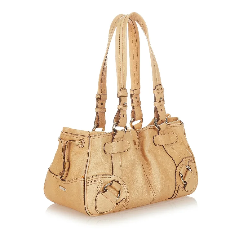 Discounted Designer Bags On Sale Celine Leather Shoulder Bag (SHG-26579)