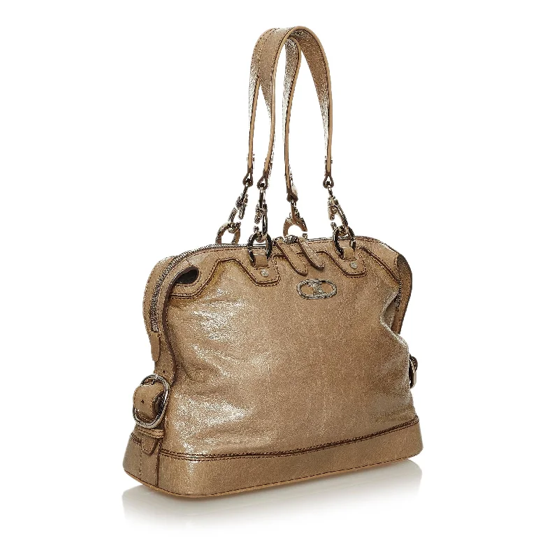 Eco-Friendly Bags With Discounts Celine Leather Shoulder Bag (SHG-28433)