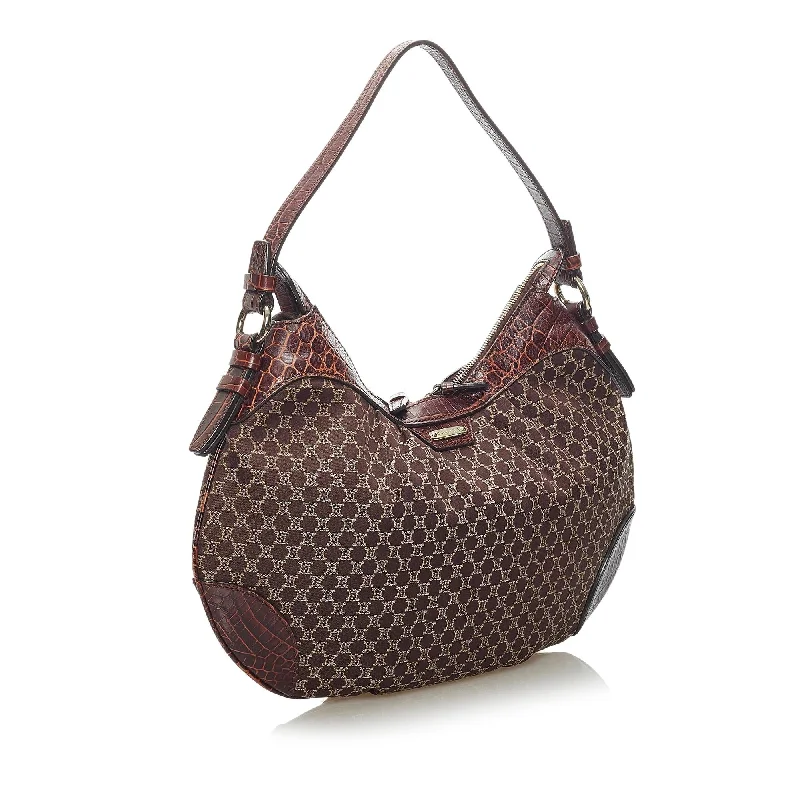 Eco-Friendly Bags With Promotions Celine Macadam Canvas Hobo Bag (SHG-34196)
