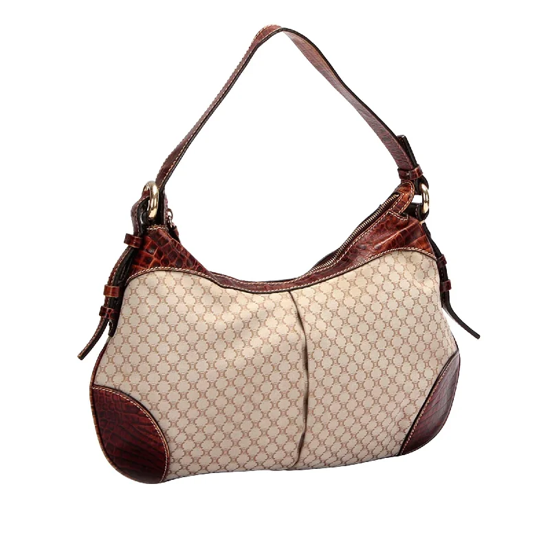 Senior Travelers Celine Macadam Canvas Shoulder Bag (SHG-DnqxaO)