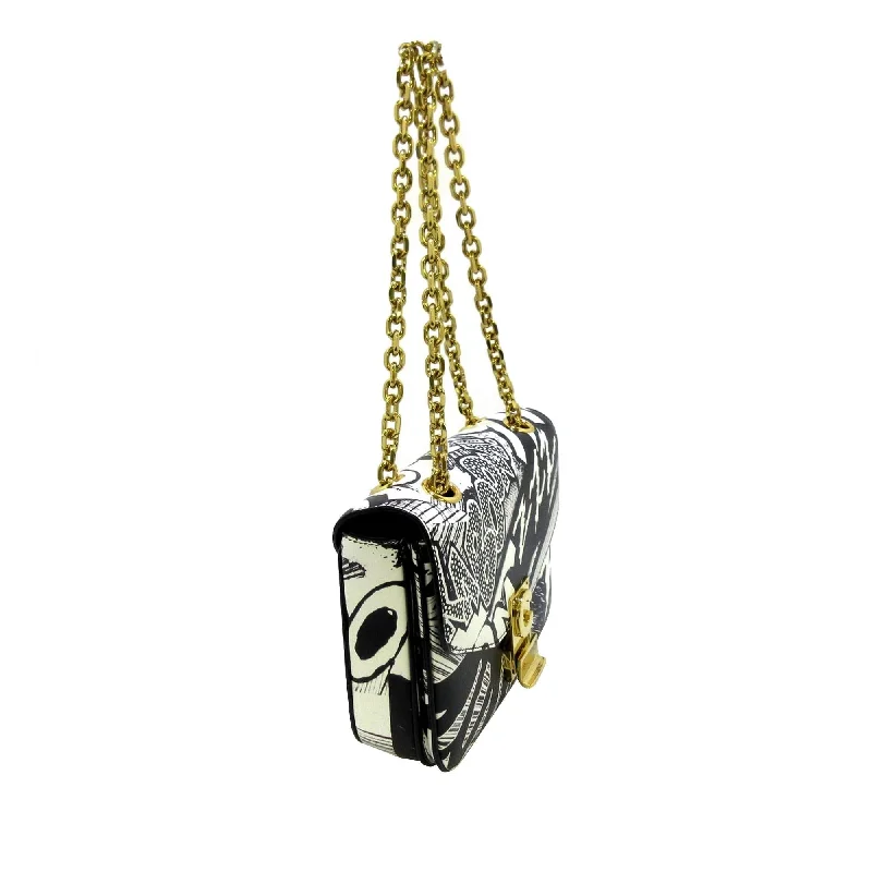 Luxury Bags On Sale Celine Printed Say C Smooth  Shoulder Bag (SHG-35973)