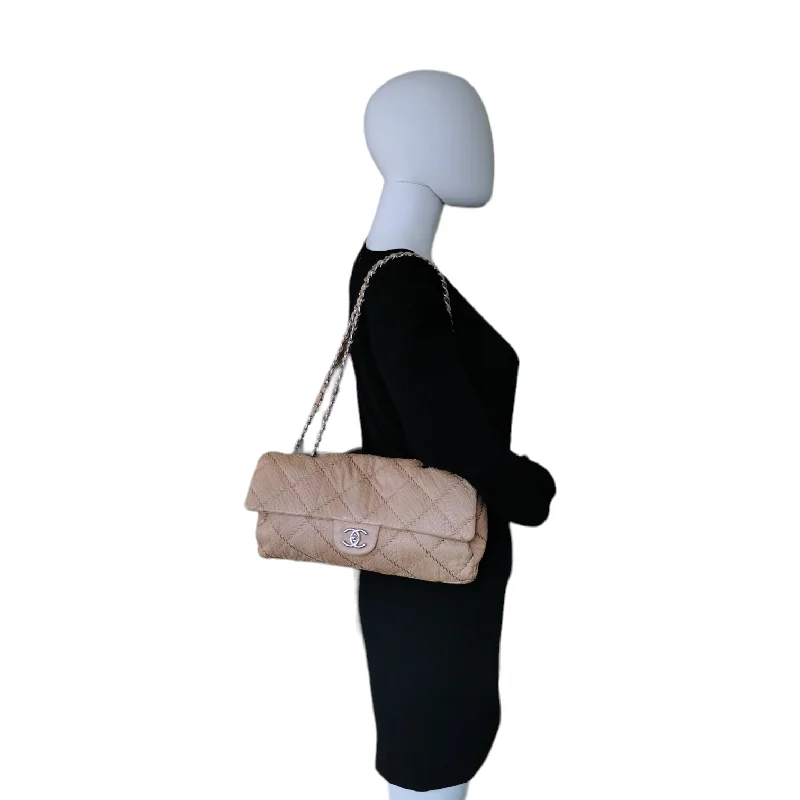 Trendy Bags For Sales Chanel  Ultra Stitch Flap Bag Beige Python