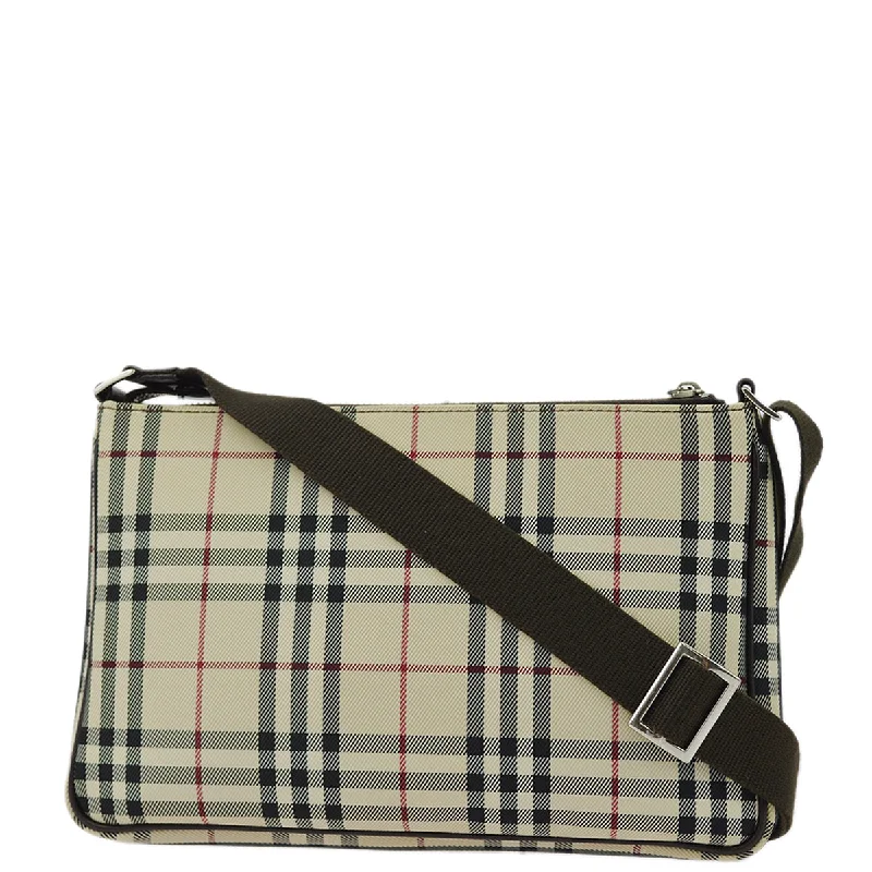 Stylish Bags With Discounts Burberry Check Shoulder Bag