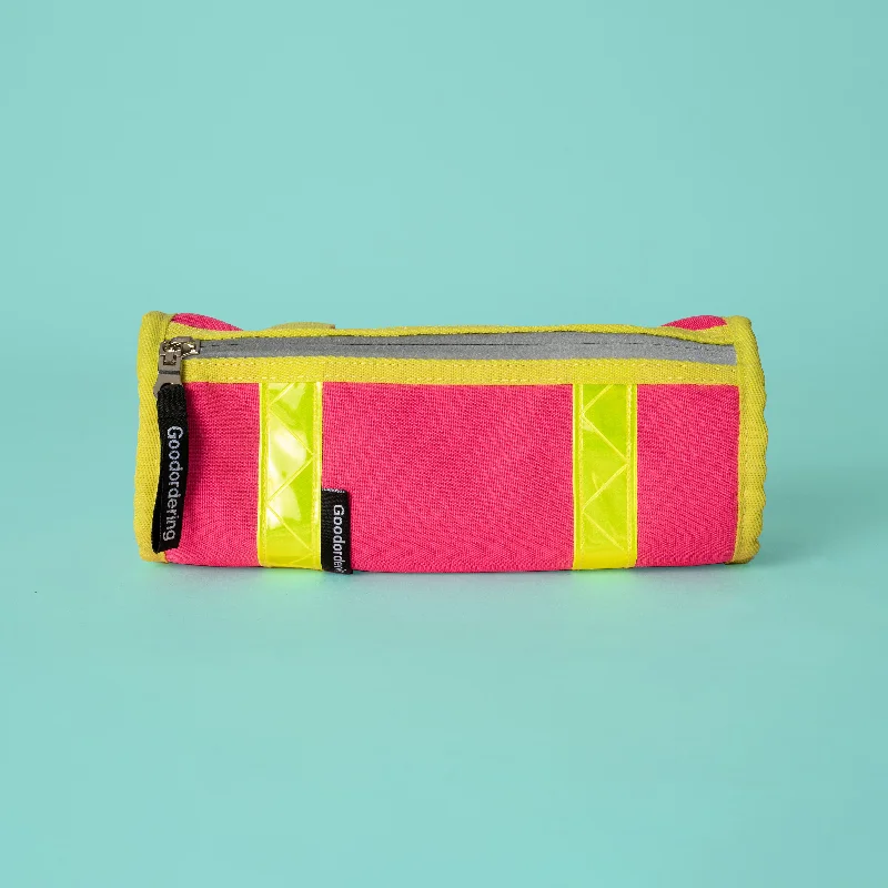 Luxury Bags On Sale Neon saddle bag pink and yellow