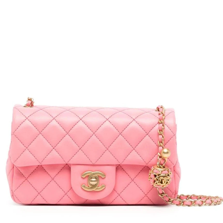 Modern And Limited-Time Offer Bags Pink Mini Rectangular Flap Bag