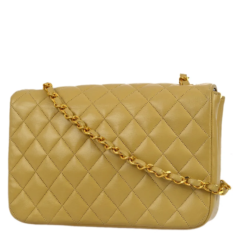 Affordable Bags For Budget Shoppers Chanel 1986-1988 Beige Lambskin Small Round Flap Bag Affordable Bags For Budget Shoppers Chanel 1986-1988 Beige Lambskin Small Round Flap Bag