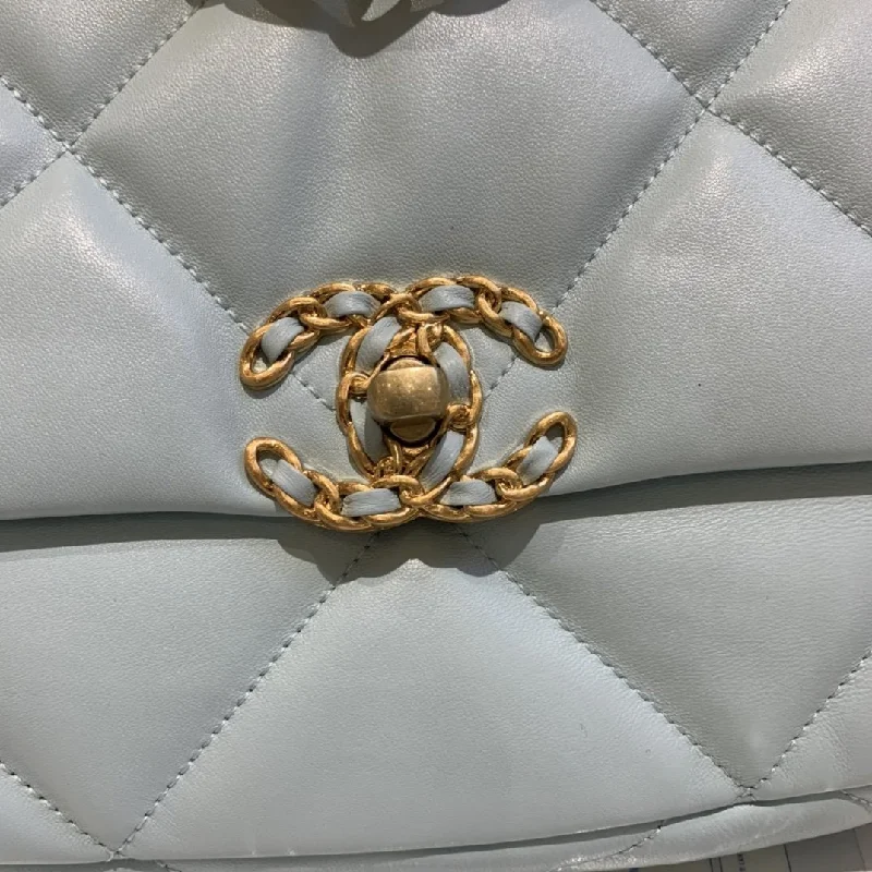 Bags For Personalized Gifts CHANEL 19 Flap Bag Tiffany Blue