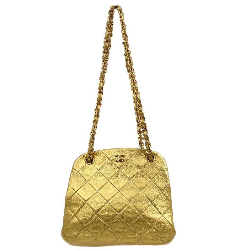 Romantic Valentine's Day Bags With Promotions Chanel 1989-1991 Gold Lambskin Chain Shoulder Bag Romantic Valentine's Day Bags With Promotions Chanel 1989-1991 Gold Lambskin Chain Shoulder Bag