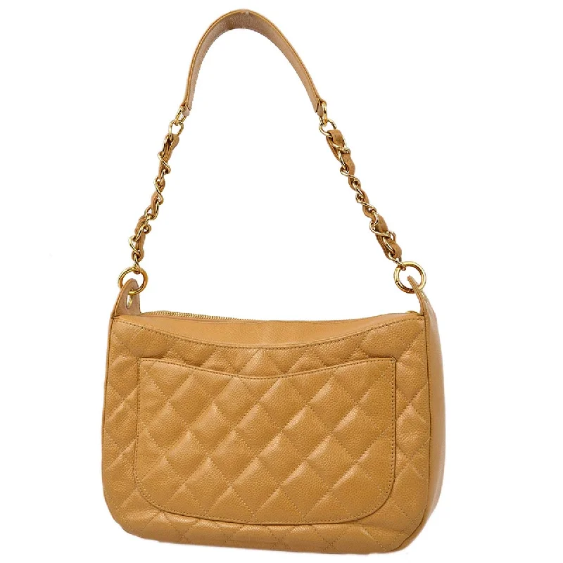 Elegant Bags For Formal Events And Luxury Occasions Chanel 2004-2005 Beige Caviar Skin Hobo Shoulder Bag Elegant Bags For Formal Events And Luxury Occasions Chanel 2004-2005 Beige Caviar Skin Hobo Shoulder Bag