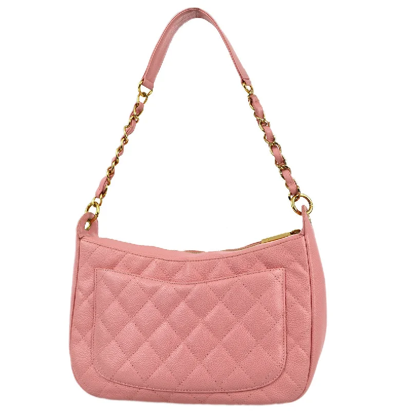 Vintage Bags For Retro And Classic Fashion Lovers Chanel 2003-2004 Pink Caviar Hobo Shoulder Bag Vintage Bags For Retro And Classic Fashion Lovers Chanel 2003-2004 Pink Caviar Hobo Shoulder Bag