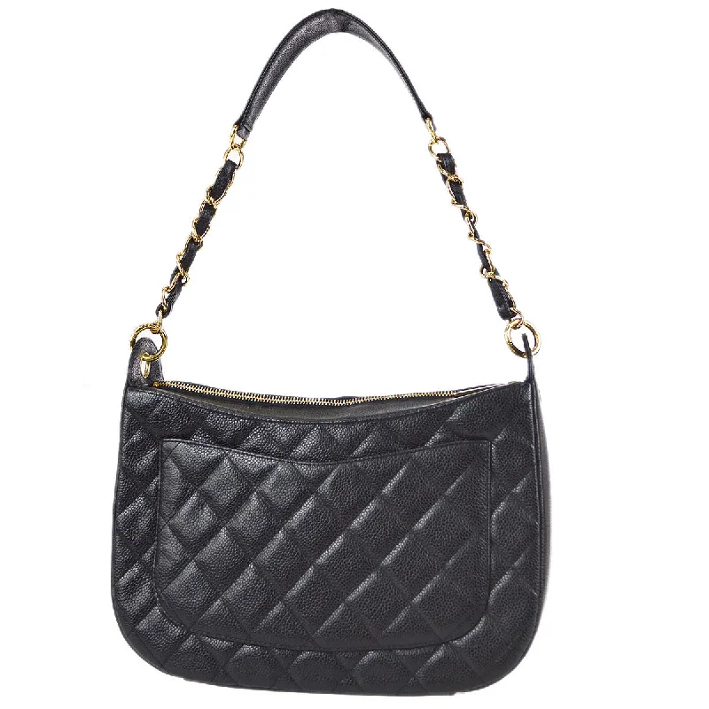 Sporty Bags For Active And Athletic Lifestyles Chanel 2004-2005 Hobo Bag Black Caviar Sporty Bags For Active And Athletic Lifestyles Chanel 2004-2005 Hobo Bag Black Caviar