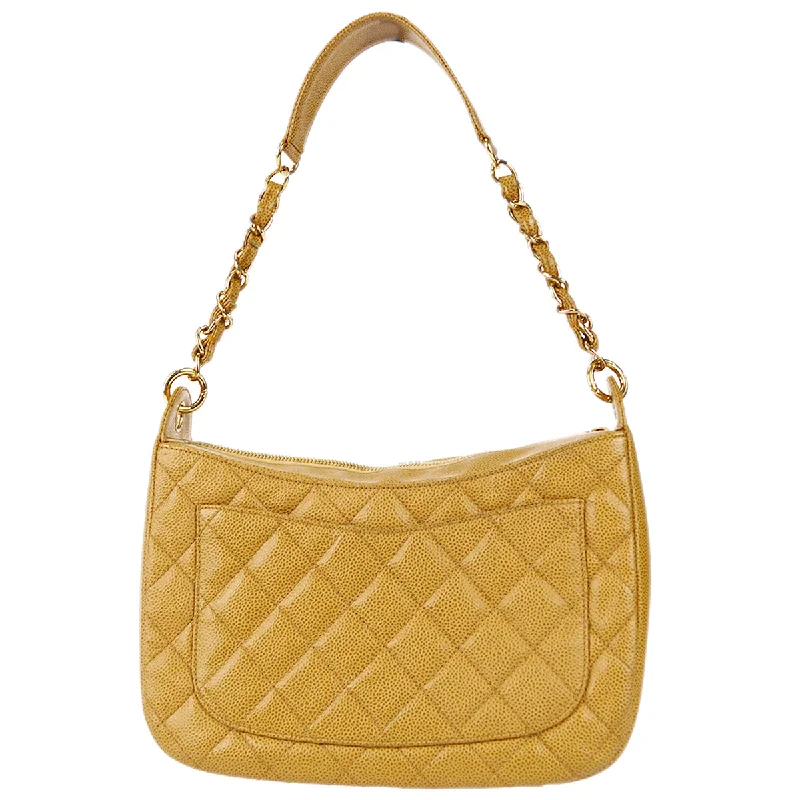 Bags For Free-Spirited And Artistic Styles Chanel 2003-2004 Hobo Shoulder Bag Beige Caviar Bags For Free-Spirited And Artistic Styles Chanel 2003-2004 Hobo Shoulder Bag Beige Caviar