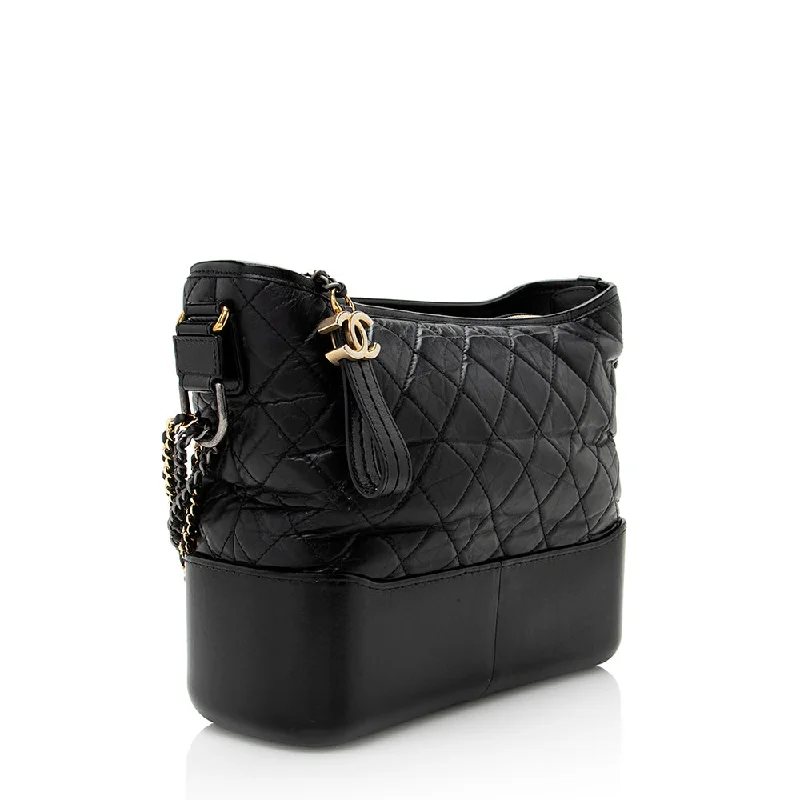 Inspired Bags For Luxury Fashion Lovers Chanel Aged Calfskin Gabrielle Medium Hobo (SHF-20633)